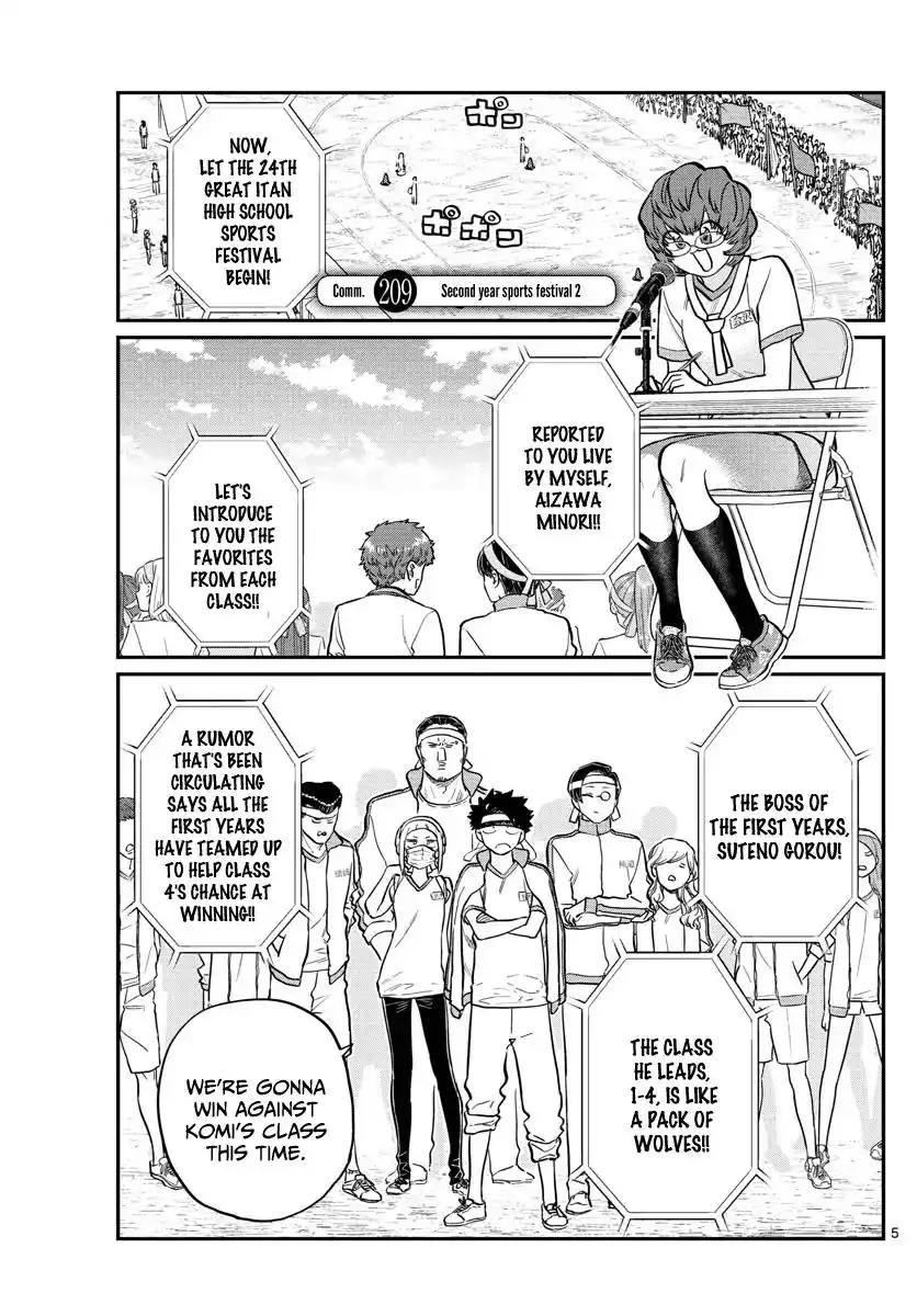 Komi-san wa Komyushou Desu Chapter 209 1